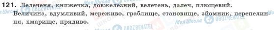 ГДЗ Українська мова 10 клас сторінка 121