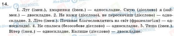 ГДЗ Українська мова 11 клас сторінка 14