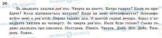 ГДЗ Українська мова 11 клас сторінка 36