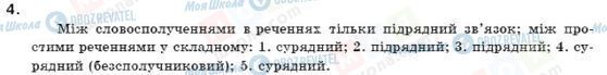 ГДЗ Українська мова 11 клас сторінка 4