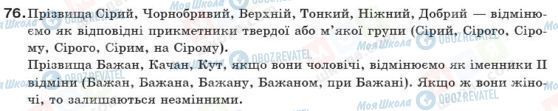 ГДЗ Українська мова 10 клас сторінка 76