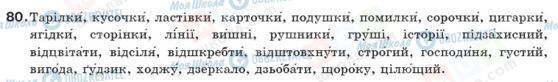 ГДЗ Укр мова 10 класс страница 80