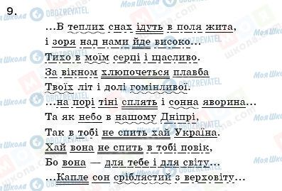 ГДЗ Українська мова 11 клас сторінка 9