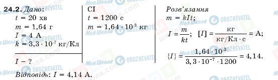 ГДЗ Физика 10 класс страница 24.2