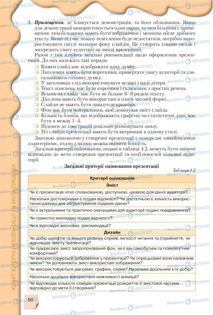 Учебники Информатика 10 класс страница 50