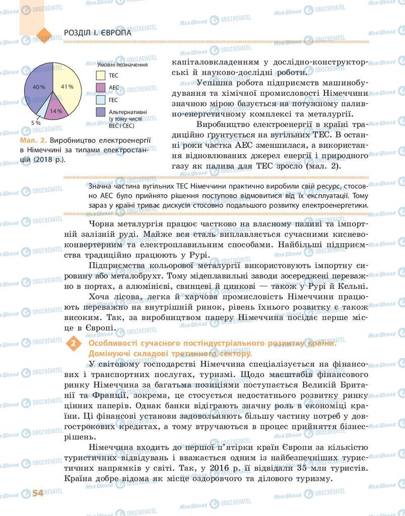 Учебники География 10 класс страница 54