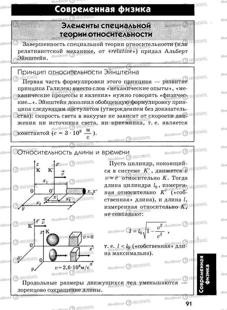 Учебники Физика 7 класс страница  91