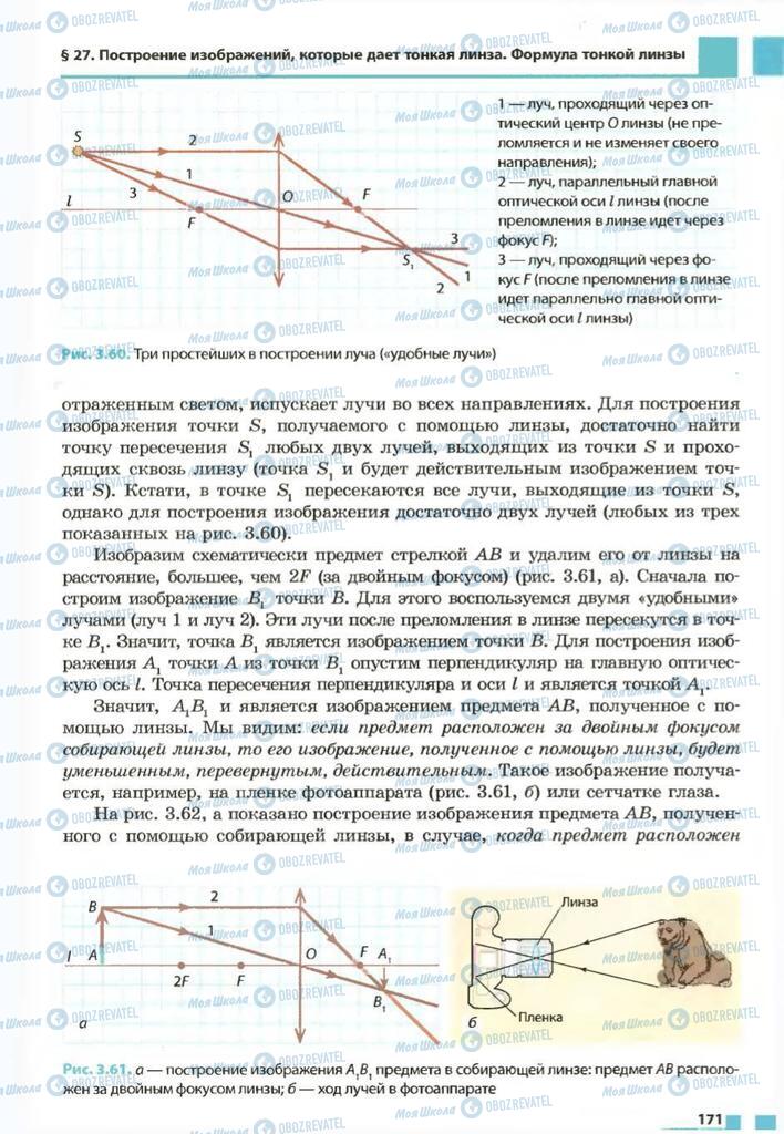 Учебники Физика 7 класс страница 171