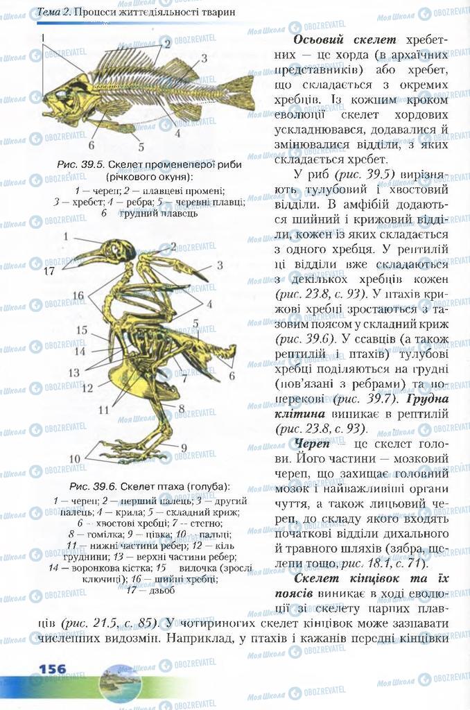 Учебники Биология 7 класс страница 156
