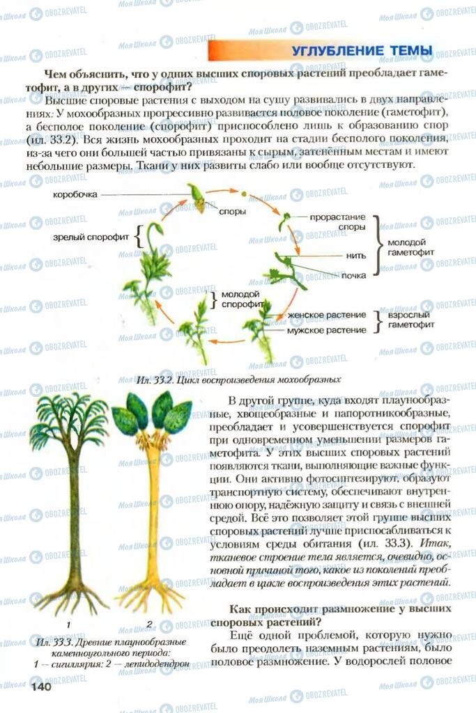 Учебники Биология 7 класс страница 140