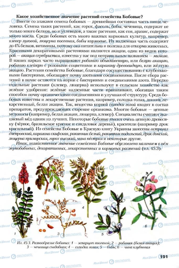 Учебники Биология 7 класс страница 191
