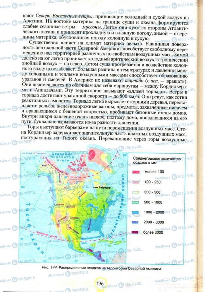 Учебники География 7 класс страница 196