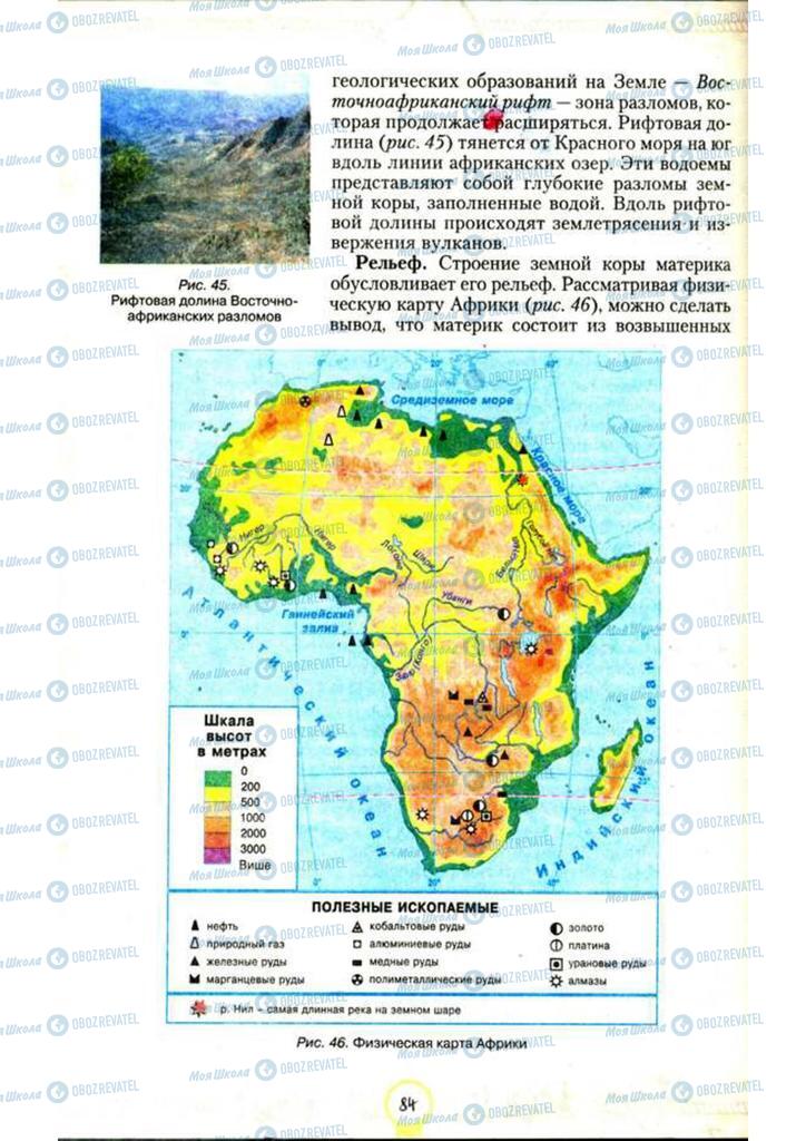 Учебники География 7 класс страница 84
