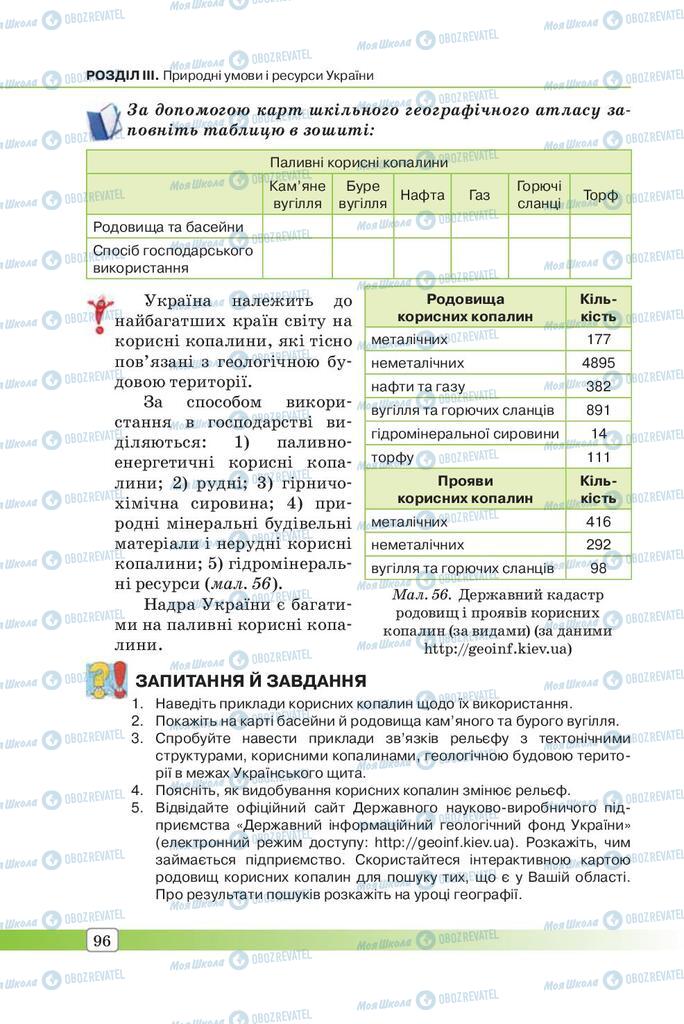 Учебники География 7 класс страница 96