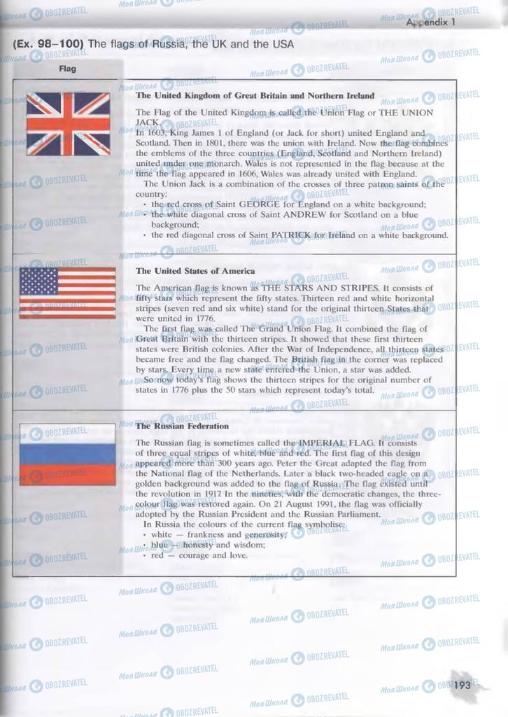 Підручники Англійська мова 9 клас сторінка  193