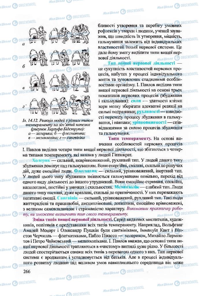 Підручники Біологія 9 клас сторінка 266