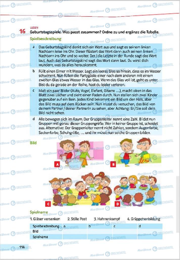 Учебники Немецкий язык 7 класс страница 114