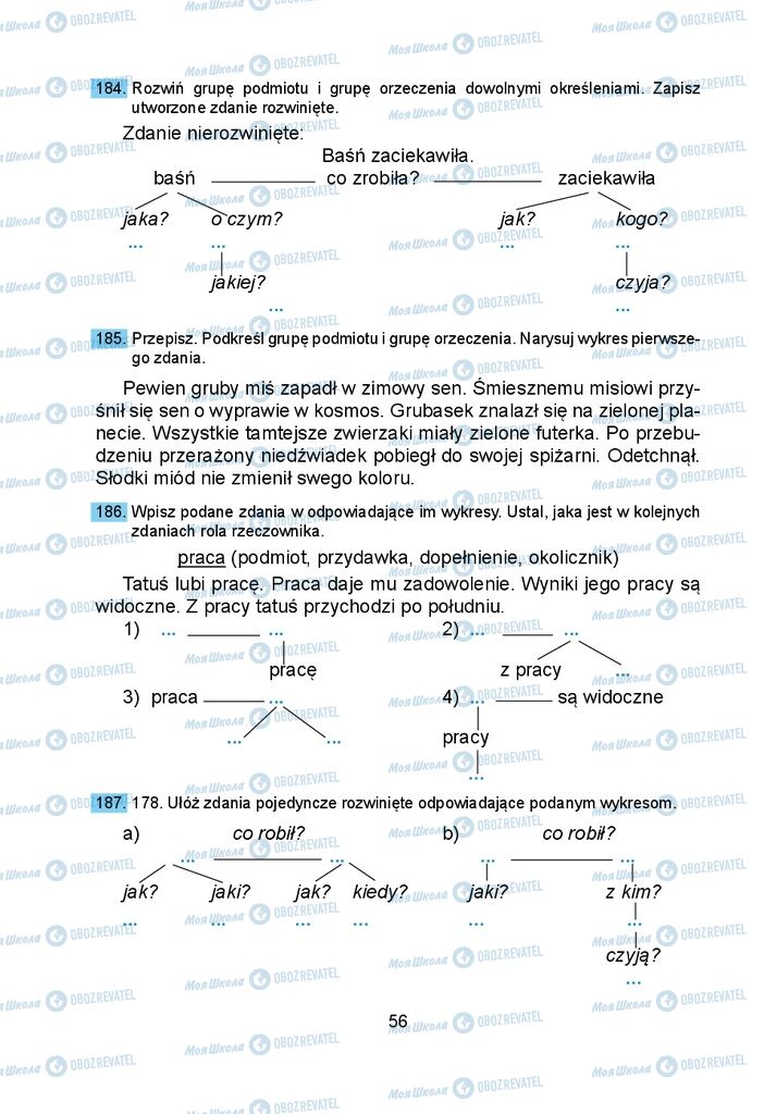 Підручники Польська мова 5 клас сторінка 56
