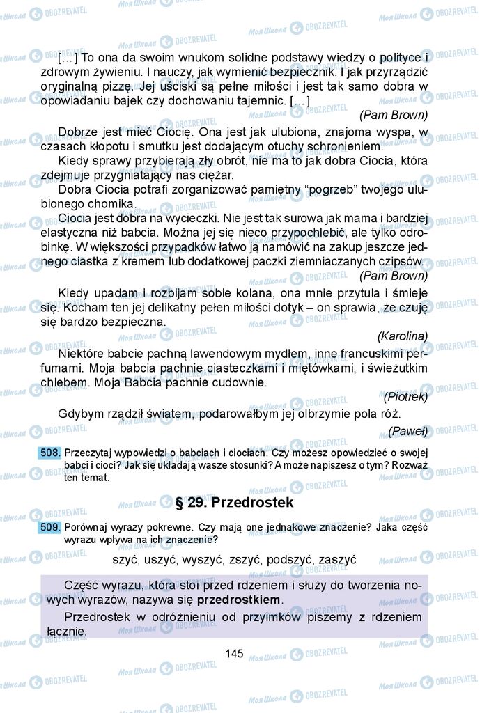 Підручники Польська мова 5 клас сторінка 145