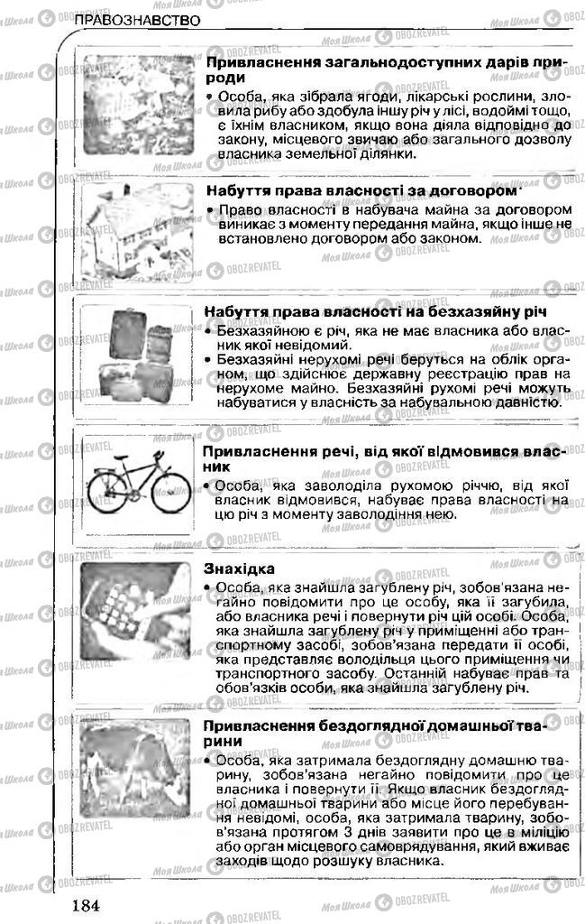 Учебники Правоведение 11 класс страница 184