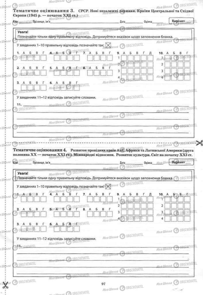 Підручники Історія України 11 клас сторінка 97