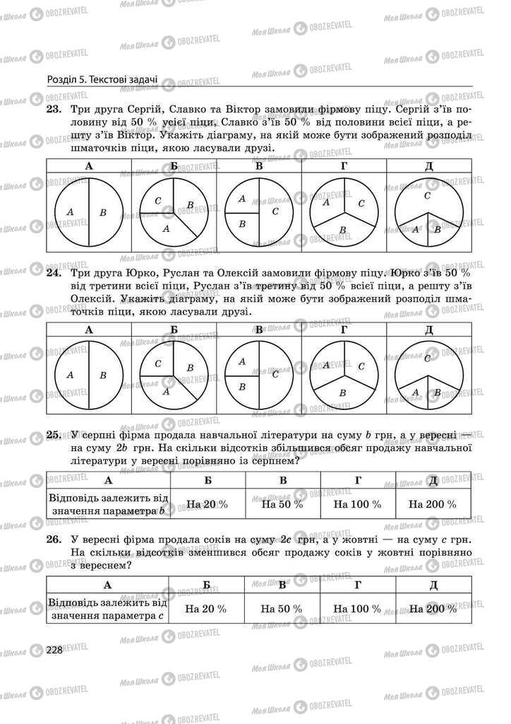 Учебники Математика 11 класс страница 228