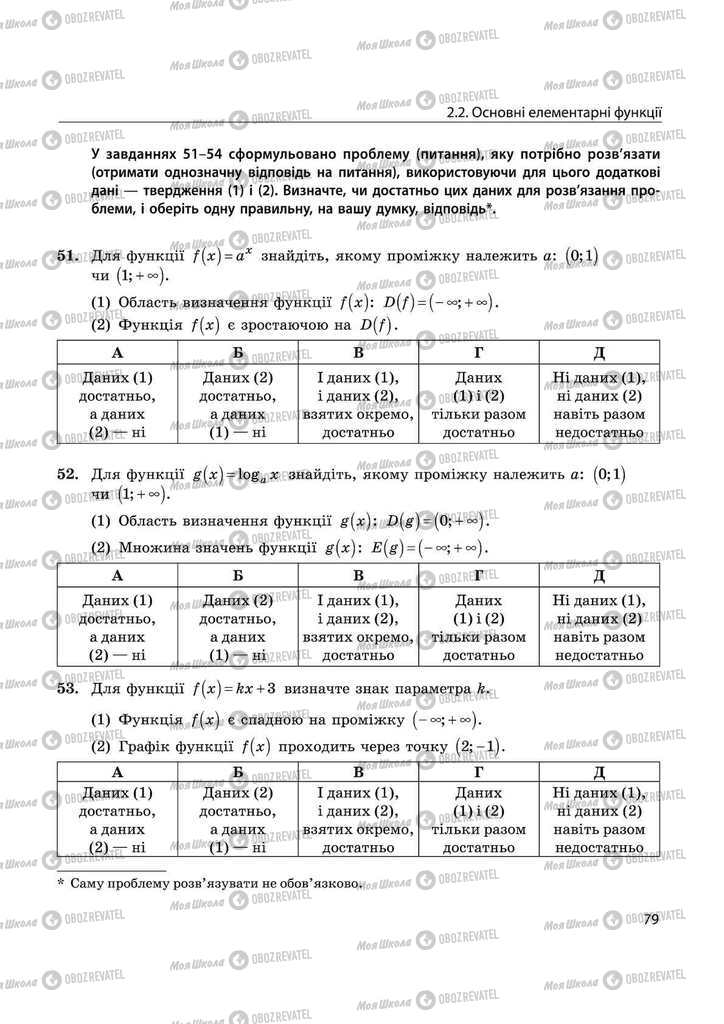 Учебники Математика 11 класс страница 79