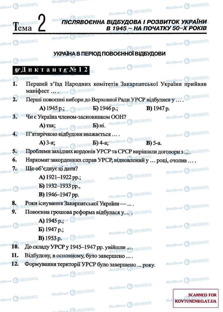 Підручники Історія України 11 клас сторінка 15