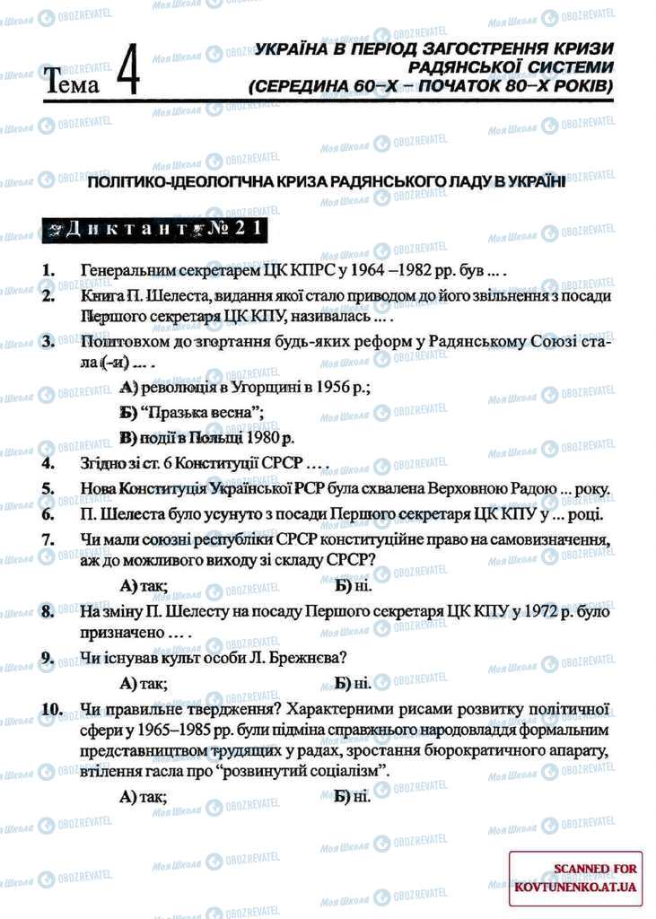 Підручники Історія України 11 клас сторінка  24