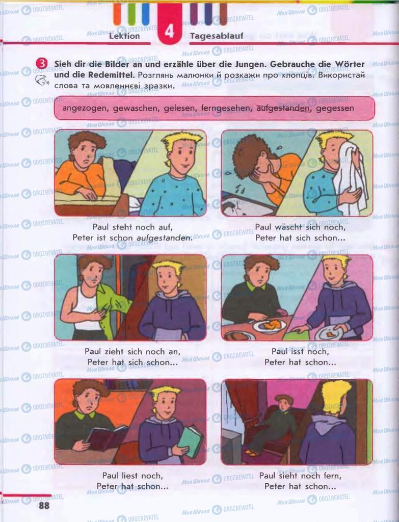 Учебники Немецкий язык 6 класс страница 88