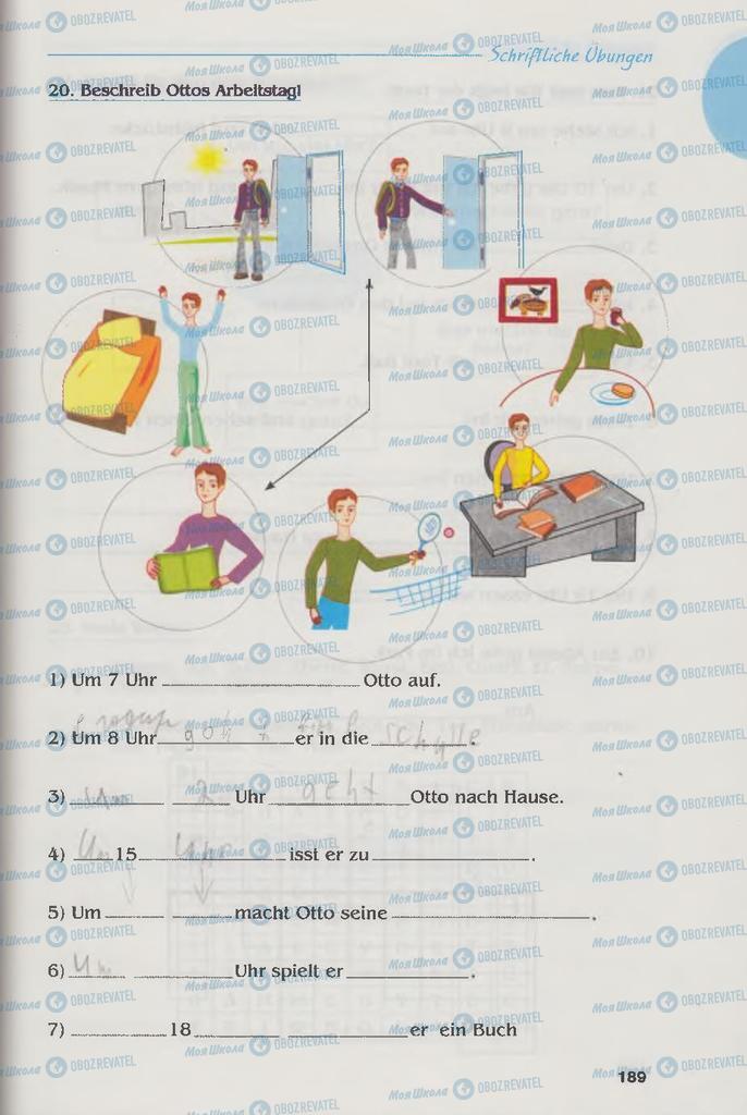 Учебники Немецкий язык 6 класс страница 189