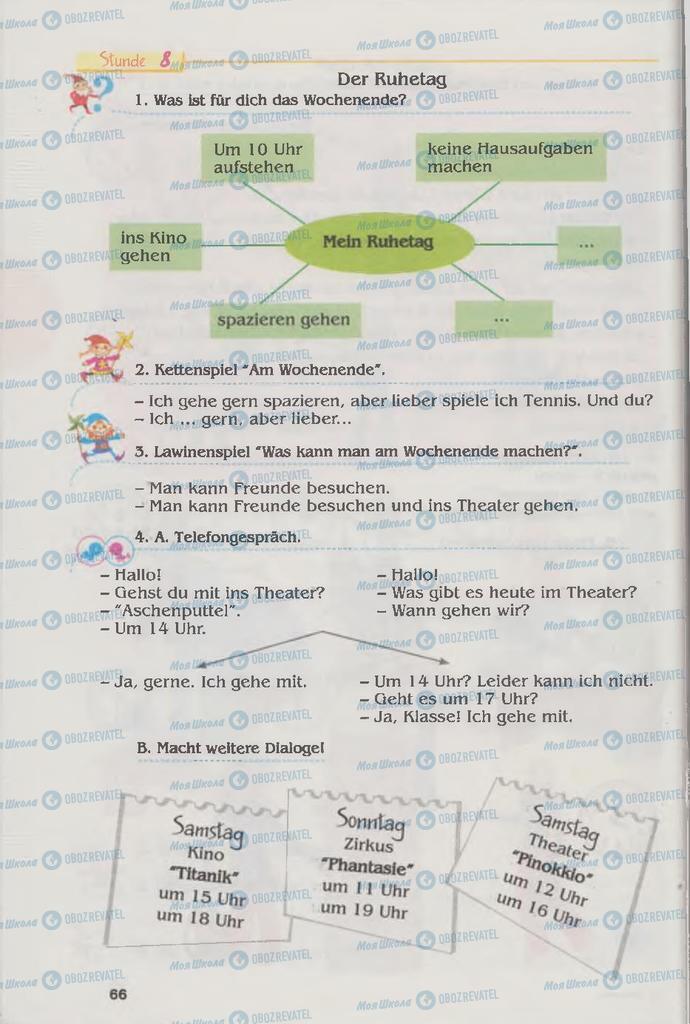 Учебники Немецкий язык 6 класс страница 66