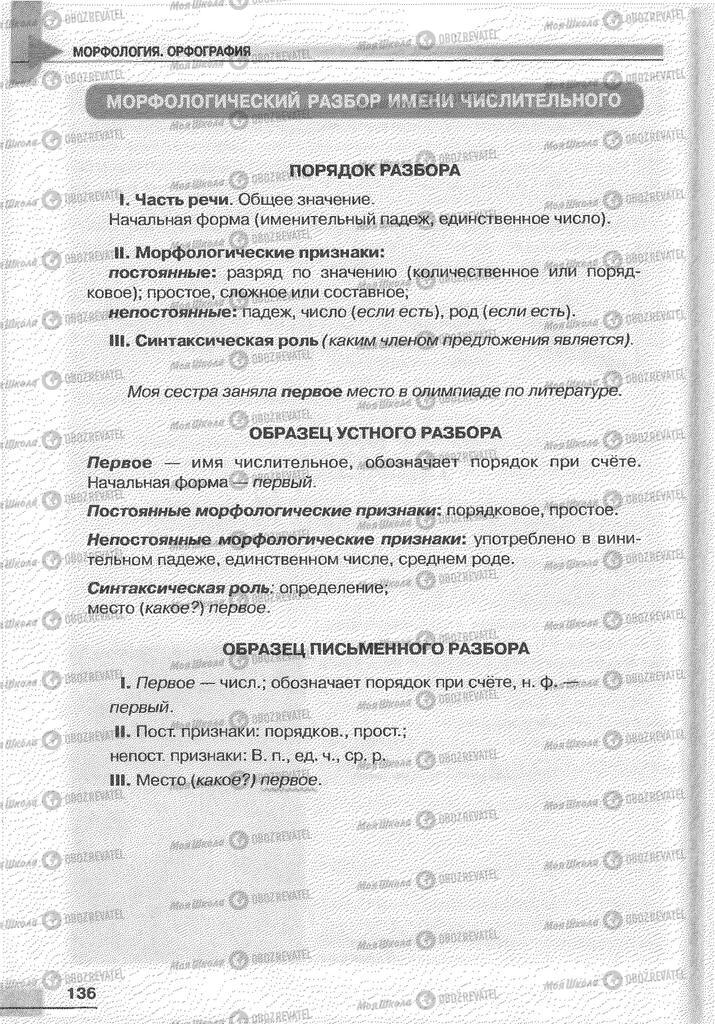 Учебники Русский язык 6 класс страница 136