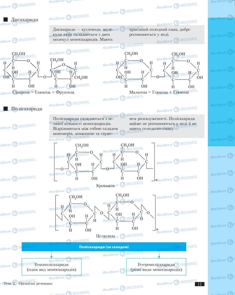 Підручники Біологія 11 клас сторінка 11