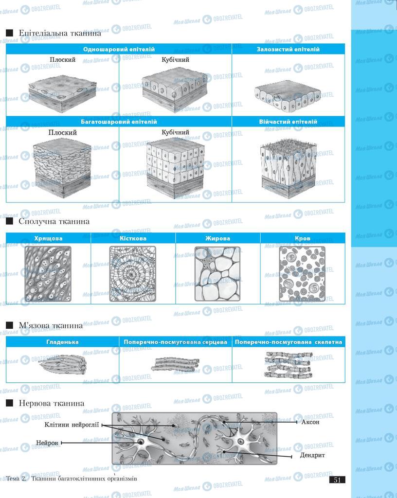 Підручники Біологія 11 клас сторінка 51