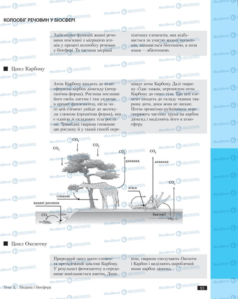 Підручники Біологія 11 клас сторінка 93