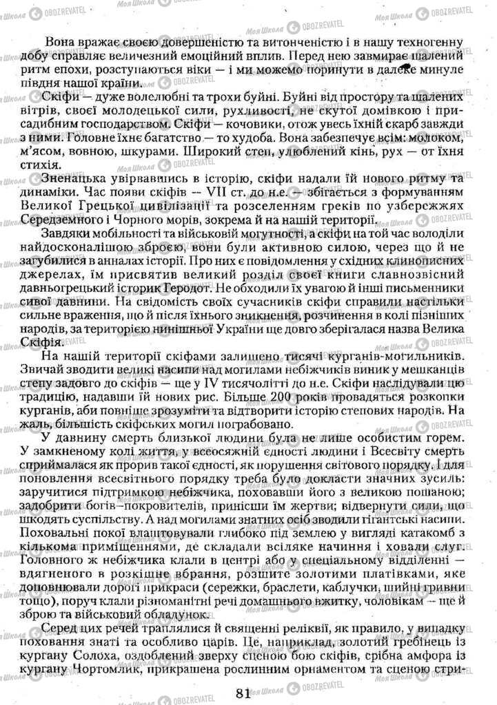 Учебники Укр мова 11 класс страница 81