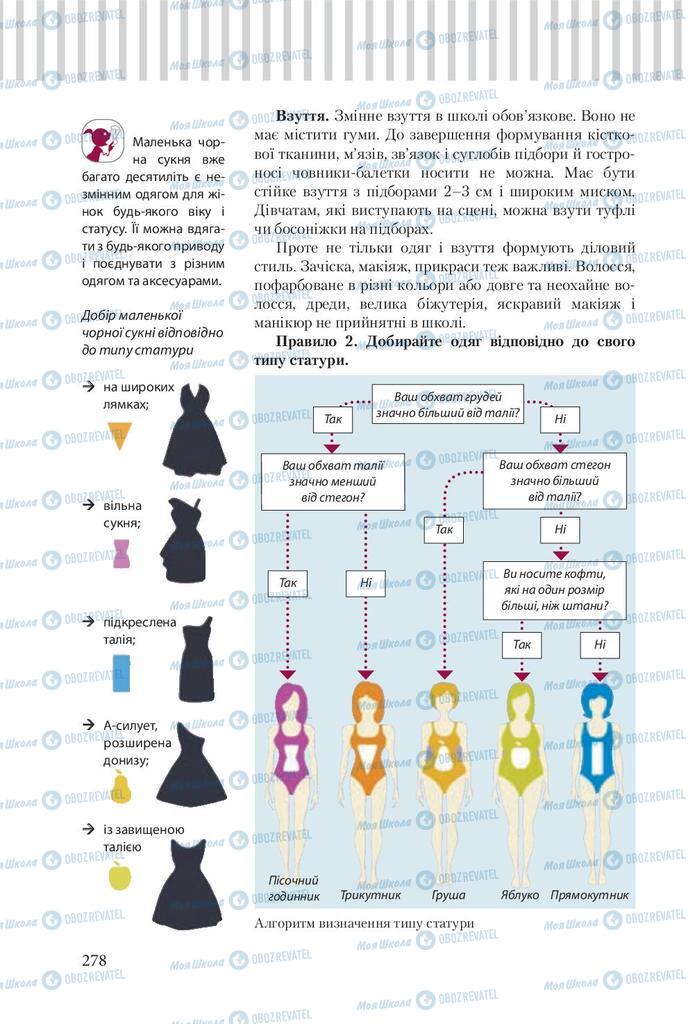 Підручники Трудове навчання 9 клас сторінка 278