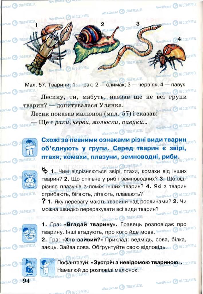 Підручники Я і Україна 3 клас сторінка 94