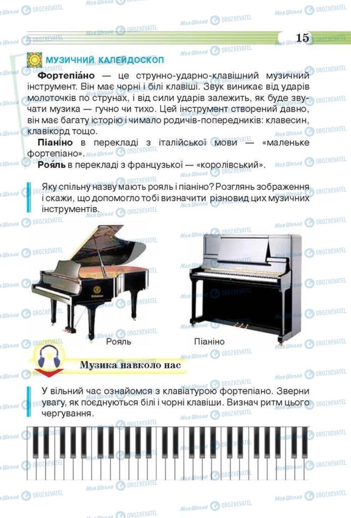 Учебники Музыка 3 класс страница 15