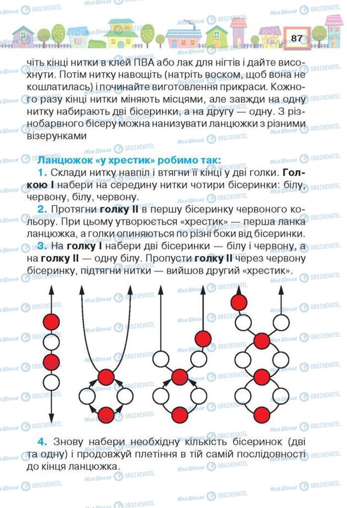 Учебники Трудовое обучение 3 класс страница 87