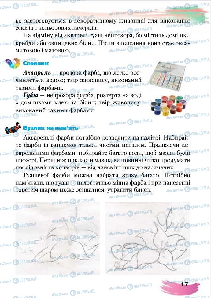 Підручники Образотворче мистецтво 4 клас сторінка 17