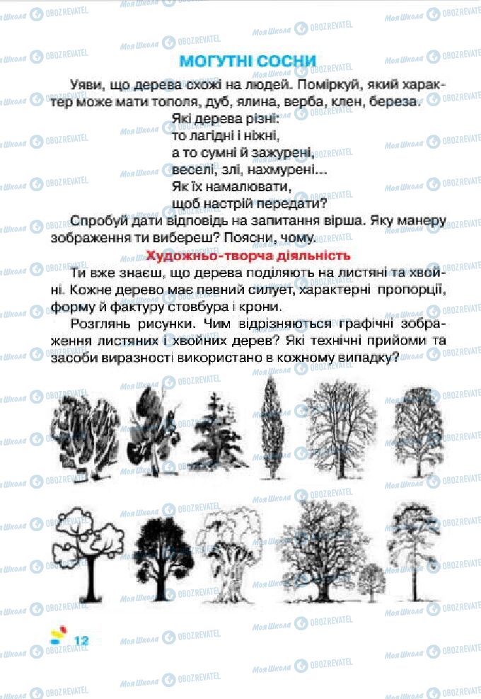 Учебники Изобразительное искусство 4 класс страница 12