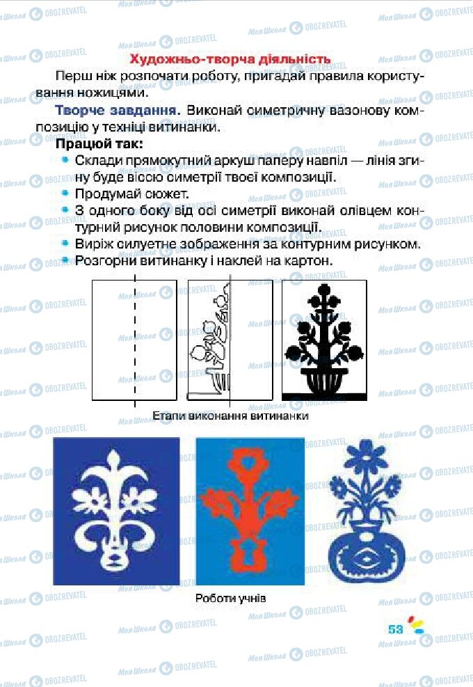 Підручники Образотворче мистецтво 4 клас сторінка 53