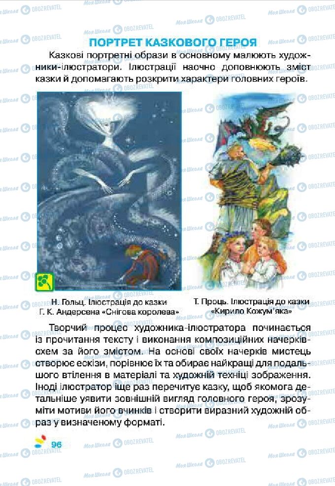 Підручники Образотворче мистецтво 4 клас сторінка 96