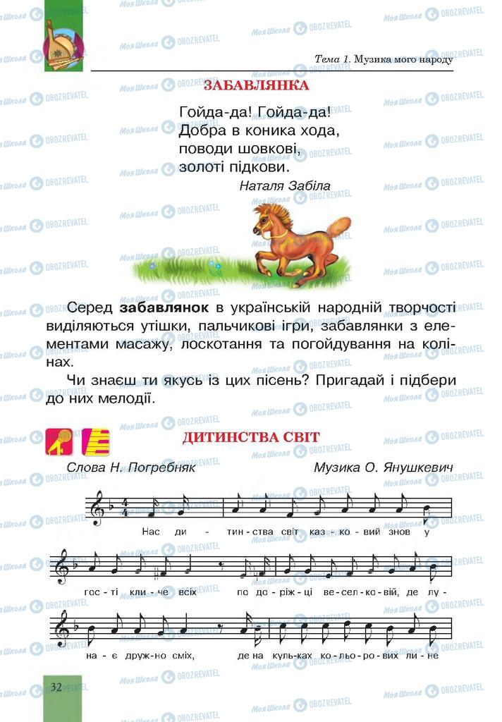 Учебники Музыка 4 класс страница 32