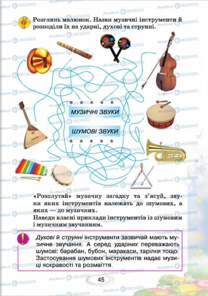 Учебники Музыка 4 класс страница 45