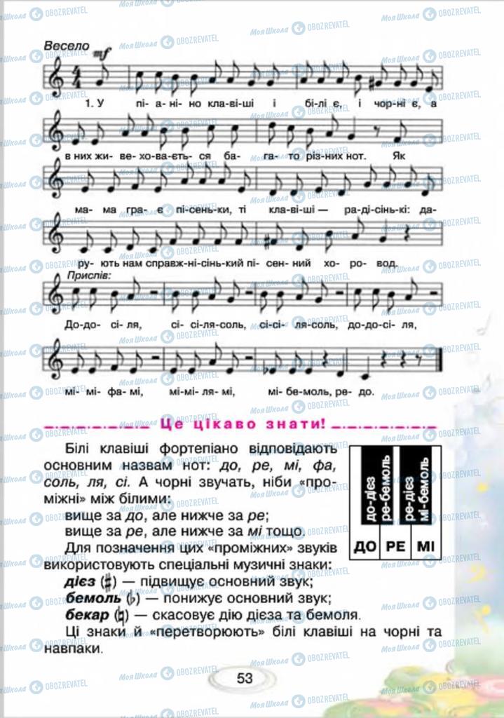 Підручники Музика 4 клас сторінка 53