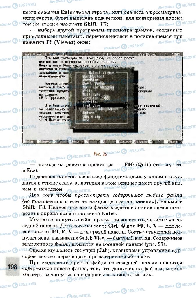 Підручники Інформатика 10 клас сторінка 198