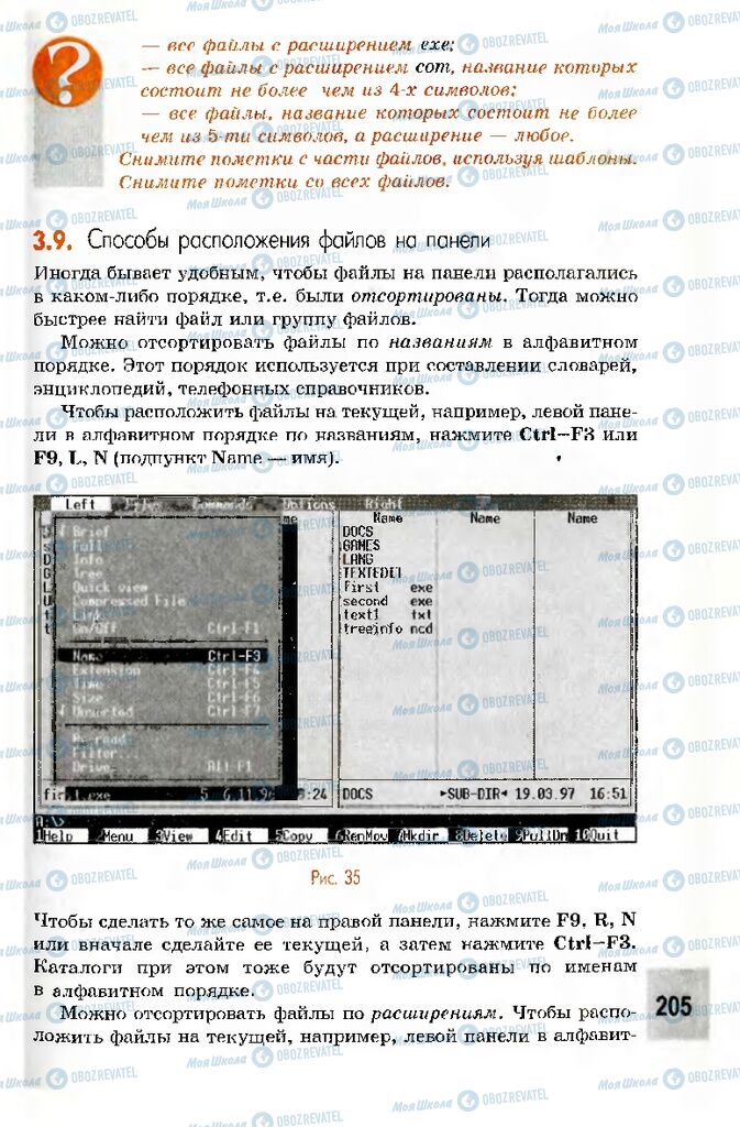 Підручники Інформатика 10 клас сторінка 205